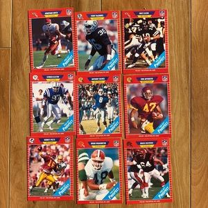 FOOTBALL 🏈 CARDS 1989